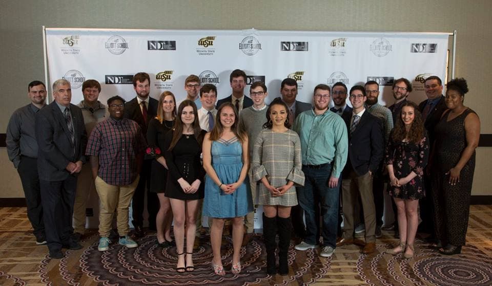 KU Debate team at the 2018 National Debate Tournament