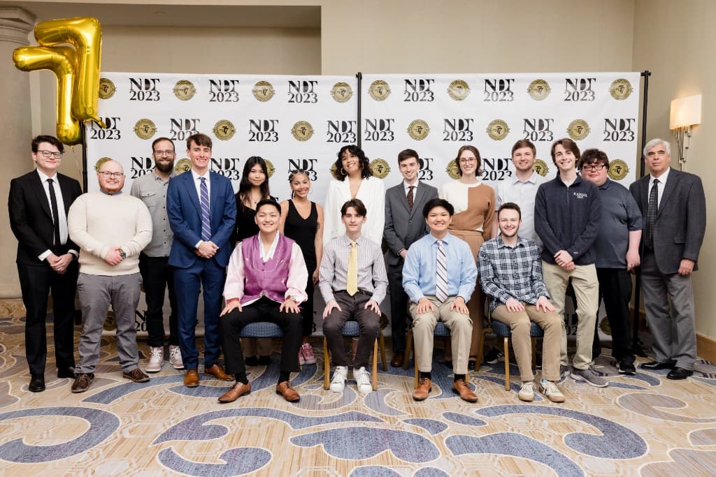 KU Debate team at NDT 2023
